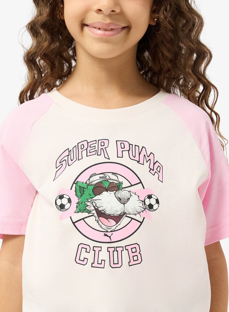 PUMA Kids Super Graphic T-Shirt - Image 3